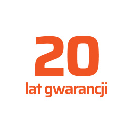20 lat gwarancji na powłokę Peelclear™